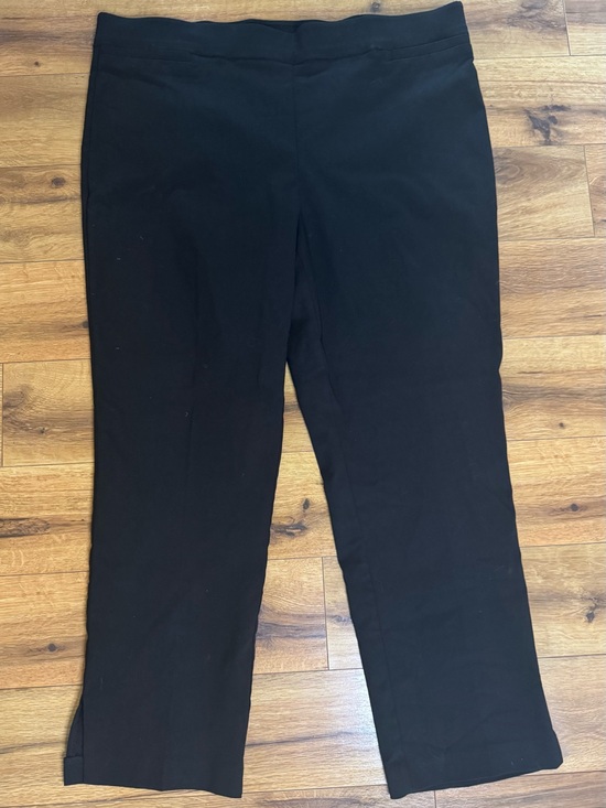 Counterparts Pants - Counterparts Super Stretch Black Dress Pants Women’s XL Cropped Ankle NWT